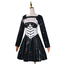 Load image into Gallery viewer, Renaissance Queen Cosplay Costume Women’s Tudor Style Dress for Theater, Cosplay, and Halloween
