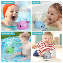 Load image into Gallery viewer, Light Up Whale Bath Toy With Automatic Water Spray And Colorful LED Lights
