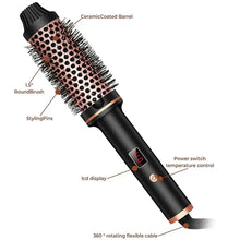 Load image into Gallery viewer, 3-in-1 Ionic Hair Straightener, Curler and Volumizing Brush

