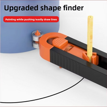 Load image into Gallery viewer, Precision Contour Scribing Ruler for Accurate Measuring &amp; Layout
