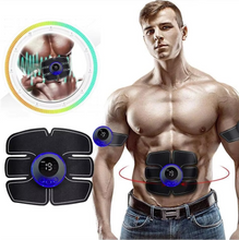 Load image into Gallery viewer, USB Rechargeable EMS Muscle Stimulator for ABS and Arm Training
