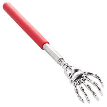 Load image into Gallery viewer, Stainless Steel Telescoping Back Scratcher and Massager for People and Pets
