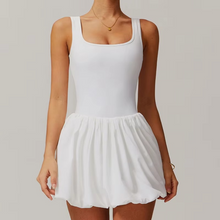 Load image into Gallery viewer, Womens Sleeveless Active Tennis and Running Dress with Built-In Skirt
