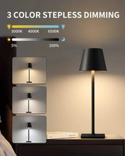 Load image into Gallery viewer, Adjustable LED Desk Lamp with Flexible Neck and Touch Control, 3 Color Temperatures
