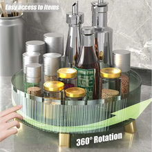 Load image into Gallery viewer, Clear Rotating Makeup Organizer for Easy Access &amp; Display
