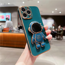 Load image into Gallery viewer, Astronaut Kickstand Soft Case for Various iPhone Models
