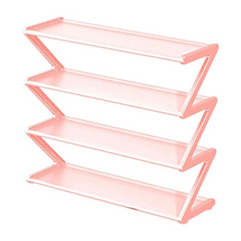 Load image into Gallery viewer, Compact 4-Tier Bedroom Shoe Organizer
