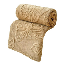 Load image into Gallery viewer, Double Sided Cooling Blanket with Breathable Cold Effect and 3D Butterfly Jacquard Design
