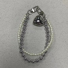 Load image into Gallery viewer, Love Bead Phone Charm and Keychain Accessory for Phones, Bags and Cameras
