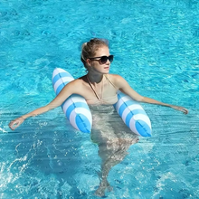 Load image into Gallery viewer, Inflatable Pool Float Hammock for Adults – Comfortable Water Lounger for Summer Relaxation

