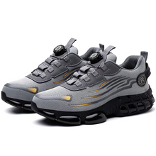 Load image into Gallery viewer, Men's Steel Toe Work Sneakers with Air Cushion and Rotating Fit System
