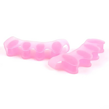 Load image into Gallery viewer, Soft Silicone Toe Separators for Bunion Relief and Alignment, 1 Pair
