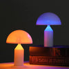 Adjustable Mushroom Bedside Touch Lamp with Color Changing Settings