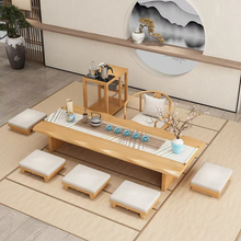 Load image into Gallery viewer, Solid Wood Tatami Tea Table for Living Room
