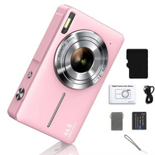 Load image into Gallery viewer, High-Resolution Kids' Digital Camera - 1080P HD, 44MP with 16X Zoom

