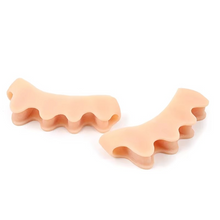 Load image into Gallery viewer, Soft Silicone Toe Separators for Bunion Relief and Alignment, 1 Pair
