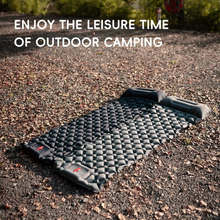 Load image into Gallery viewer, Inflatable Camping Sleeping Pad with Built-in Pillow Self-Inflating Air Cushion for Hiking and Outdoor Travel
