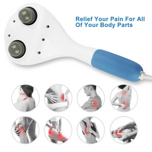 Load image into Gallery viewer, Handheld Electric Percussion Massager with Dual Vibration for Full Body Relief
