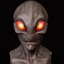 Load image into Gallery viewer, Ultimate Alien Encounter Latex Cosplay Mask
