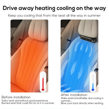 Load image into Gallery viewer, Portable USB Car Seat Fan with Adjustable Headrest Strap
