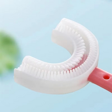 Load image into Gallery viewer, U Shaped Kids Toothbrush Set for Easy Toddler Oral Cleaning

