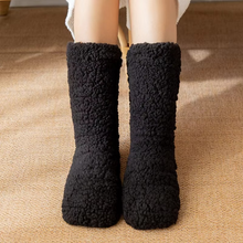 Load image into Gallery viewer, Luxurious Velvet-Lined Winter Socks with Anti-Slip Soles
