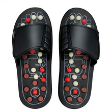 Load image into Gallery viewer, Foot Massage Slippers with Pebble Acupressure Therapy
