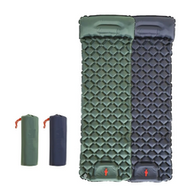 Load image into Gallery viewer, Inflatable Camping Sleeping Pad with Built-in Pillow Self-Inflating Air Cushion for Hiking and Outdoor Travel
