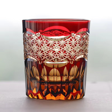 Load image into Gallery viewer, Handcrafted Cut Crystal Whiskey Glass Set
