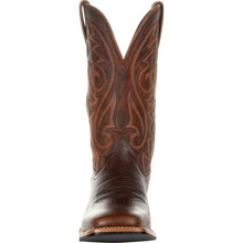Load image into Gallery viewer, Handmade Leather Mid-Calf Western Cowboy Boots for Men and Women – Black and Brown
