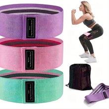 Load image into Gallery viewer, Elastic Resistance Bands for Strength, Yoga, and Pilates Workouts
