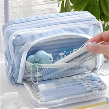Load image into Gallery viewer, Large Capacity Aesthetic Pencil Pouch for Students
