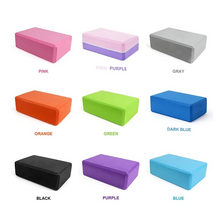 Load image into Gallery viewer, EVA Foam Yoga Block for Home Workouts, Pilates, and Bodybuilding
