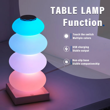 Load image into Gallery viewer, Color Changing LED Bedside Lamp with Touch Control
