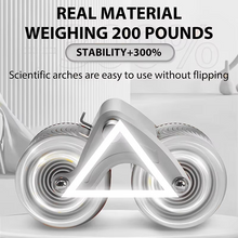 Load image into Gallery viewer, Ultimate Home Gym Ab Roller with Auto-Rebound

