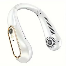 Load image into Gallery viewer, Portable Neck Air Conditioner Cooling Fan Rechargeable Leafless Personal Wearable

