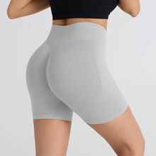 Load image into Gallery viewer, Seamless High Waisted Yoga Shorts for Women Tight Fit Hip Lifting Fitness and Running Shorts
