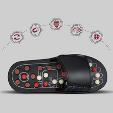 Load image into Gallery viewer, Foot Massage Slippers with Pebble Acupressure Therapy
