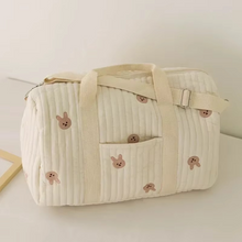 Load image into Gallery viewer, Versatile Mommy Travel Tote - Diaper, Nappy, and Essentials Organizer Bag
