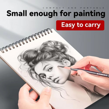 Load image into Gallery viewer, Premium Eco-Friendly Spiral Sketch Pad with Acid-Free Thick Paper – Multiple Sizes
