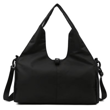 Load image into Gallery viewer, Women’s Waterproof Sport and Travel Duffel Bag with Shoe Compartment
