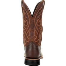 Load image into Gallery viewer, Handmade Leather Mid-Calf Western Cowboy Boots for Men and Women – Black and Brown
