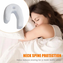 Load image into Gallery viewer, U-Shaped Side Sleeper Pillow for Neck and Spine Support
