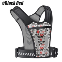 Load image into Gallery viewer, Reflective Running Phone Holder Vest With Adjustable Fit And Storage Pockets
