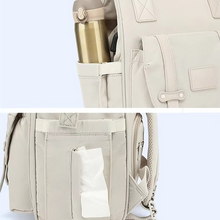 Load image into Gallery viewer, Baby Diaper Backpack with Stroller Hooks, Waterproof Travel Maternity Bag for Everyday Essentials
