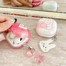 Load image into Gallery viewer, Cute Earbuds Case with Keychain for Samsung Galaxy Buds
