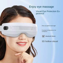 Load image into Gallery viewer, Rechargeable Eye Massager Mask with Heat Therapy Vibration and Bluetooth Music
