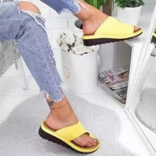 Load image into Gallery viewer, Women's Orthopedic Summer Sandals with Bunion Correction and Soft Platform Sole
