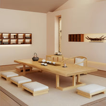Load image into Gallery viewer, Solid Wood Japanese Low Coffee Table for Living Room and Bay Window
