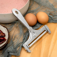 Load image into Gallery viewer, Premium Stainless Steel Cheese Slicer with Adjustable Thickness &amp; Extra Wires
